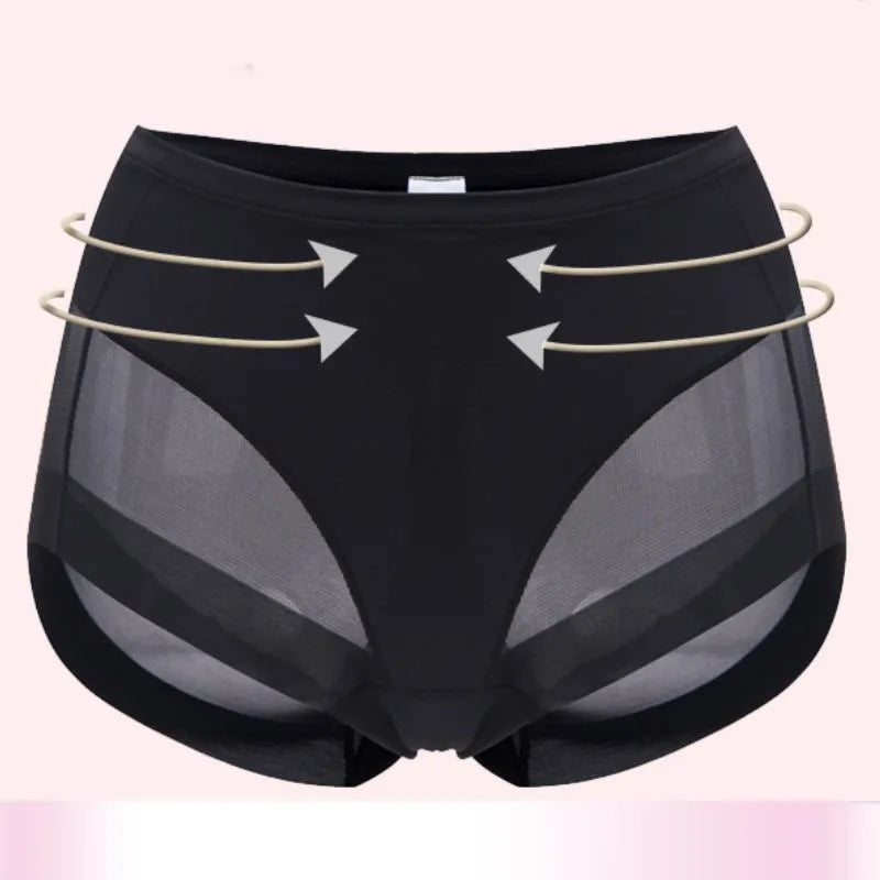 CowLost | product_id-2pcs-women-high-rise-seamless-tummy-control-butt-lifter-briefs-s-3xl |6
