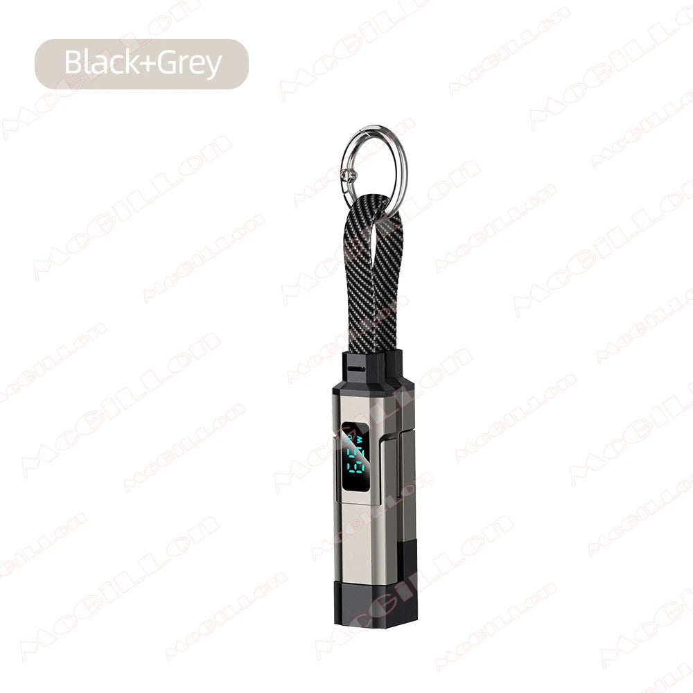 CowLost | product_id-65w-4-in-1-super-fast-charging-keychain-cable-with-digital-display-for-iphone-17-samsung |16