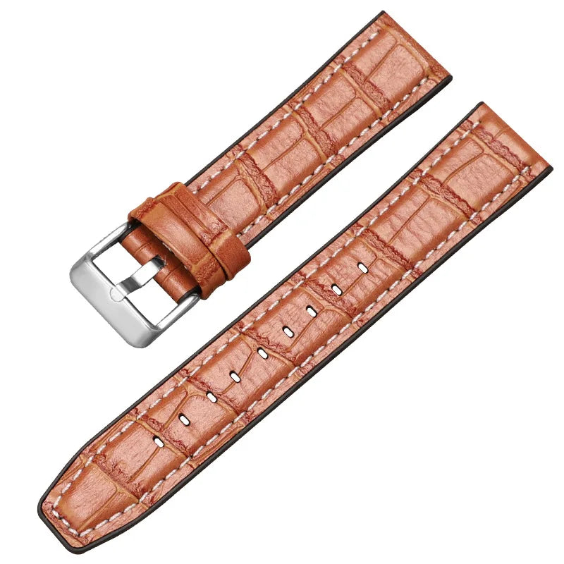 CowLost | product_id-waterproof-leather-watch-strap-for-rolex-seiko-with-slub-litchi-smooth-patterns |32