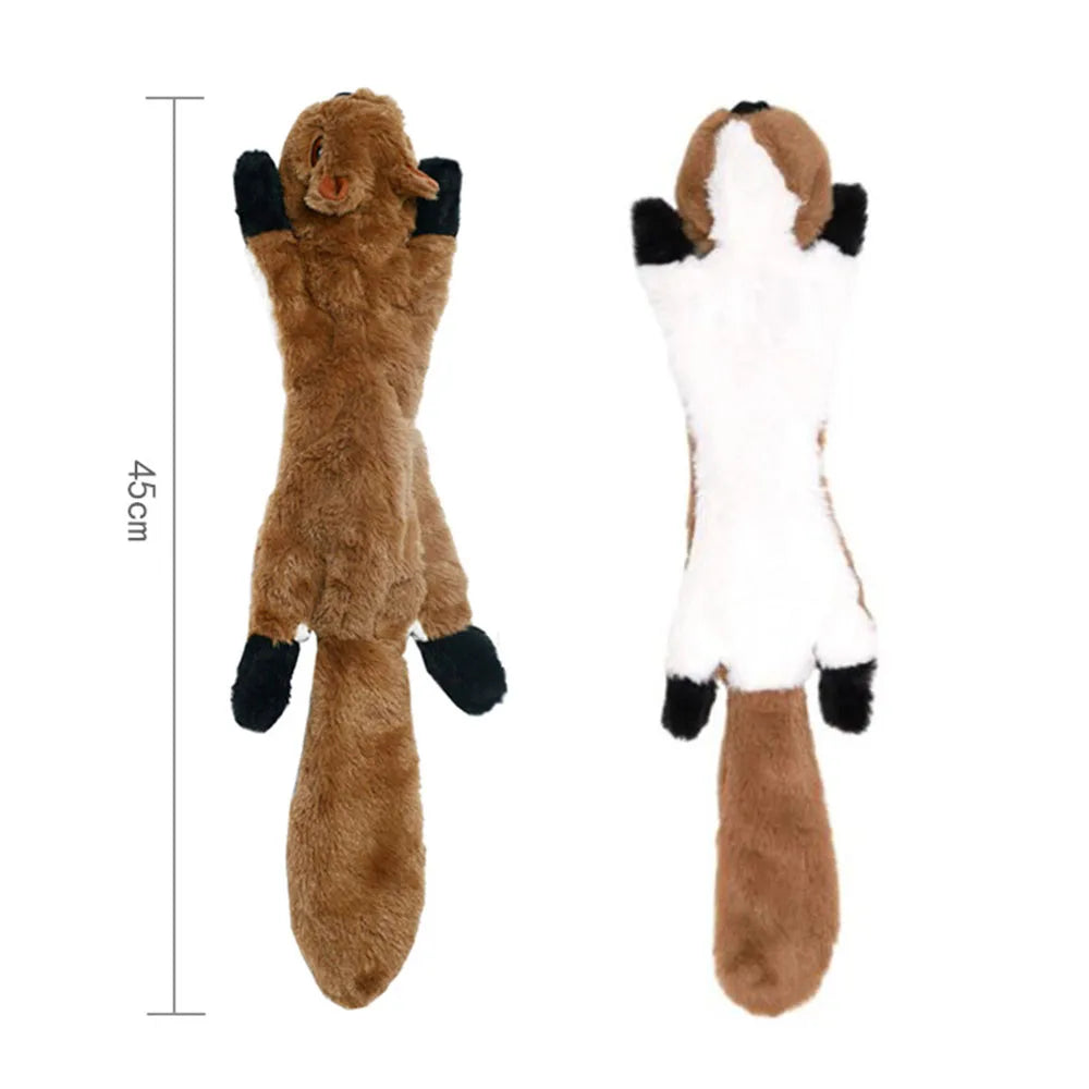 CowLost | dog-kennel-run-accessories-soft-shell-plush-squeaky-dog-toy |30