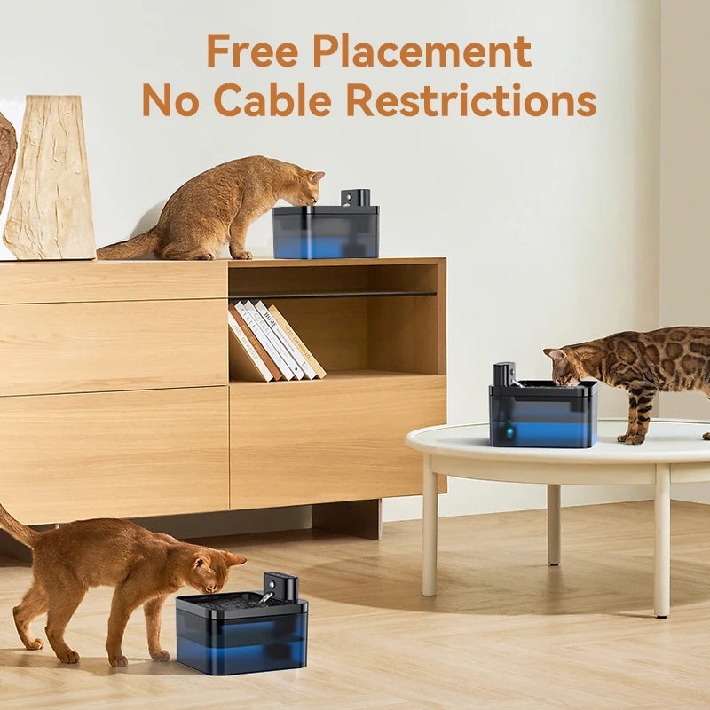 CowLost | cat-food-rojeco-automatic-wireless-cat-water-fountain-2-2l |4