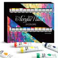 CowLost | painting-canvas-product_id-acrylic-paint-set-12-24-colors-12ml-non-toxic-for-canvas-wood-fabric-glass-rock |13