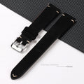 CowLost | product_id-vintage-leather-suede-quick-release-watch-strap-14-22mm-gray-blue-brown |9