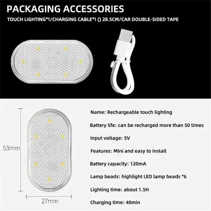 CowLost | vehicle-parts-accessories-wireless-usb-rechargeable-led-car-interior-lights |17