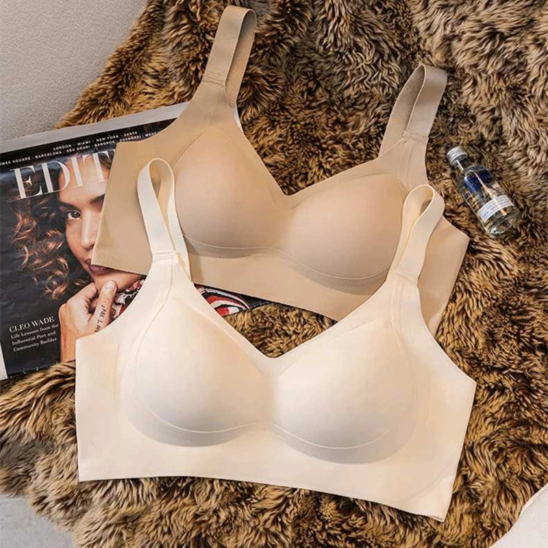 CowLost | high-quality-traceless-womens-bra-lifting-small-breasts-gathered-yoga-underwear-no-steel-rings-prevent-sagging-comfortable-fit |3