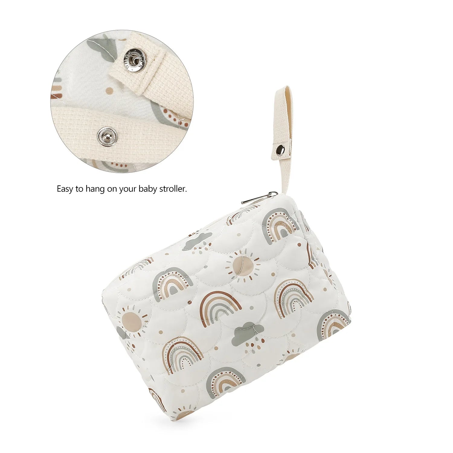 CowLost | baby-diaper-bag-waterproof-nappy-bag-reusable-wet-dry-storage-handbag |2