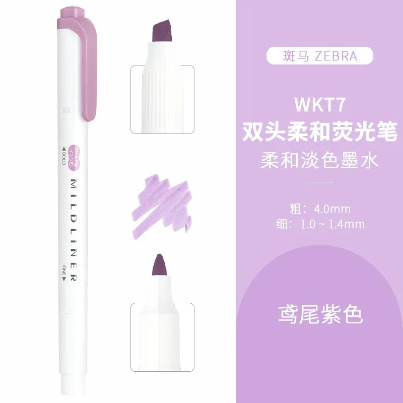CowLost | product_id-zebra-wkt7-mildliner-dual-tip-highlighter-japanese-stationery-1pc |18