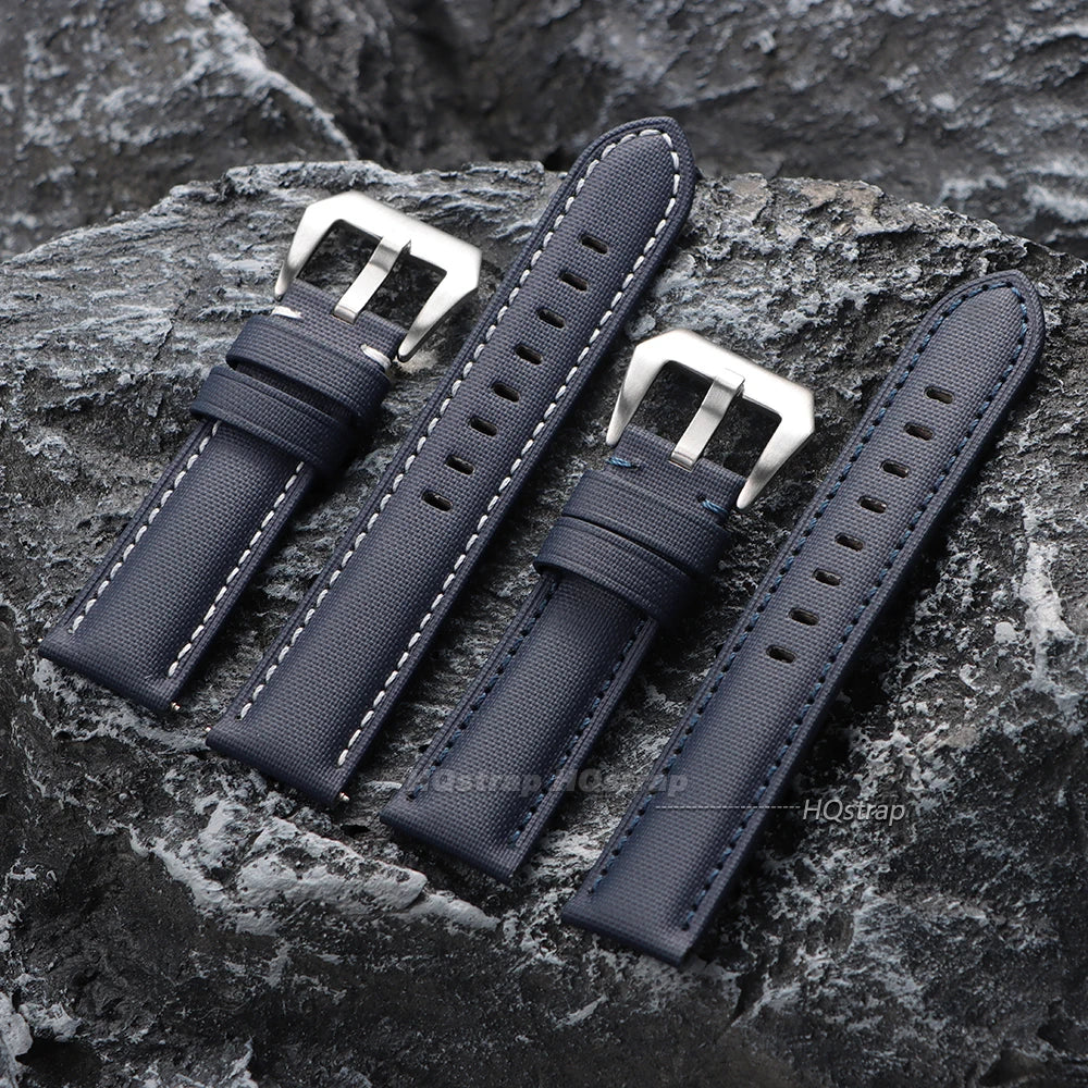 CowLost | bracelets-product_id-premium-sailcloth-canvas-nylon-leather-watch-strap-for-panerai-seiko-20-26mm-men |2