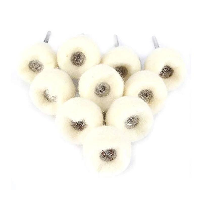 CowLost | product_id-3-10pcs-mini-wool-polishing-buffing-wheels-3mm-shank-rotary-drill-abrasive-tool |5
