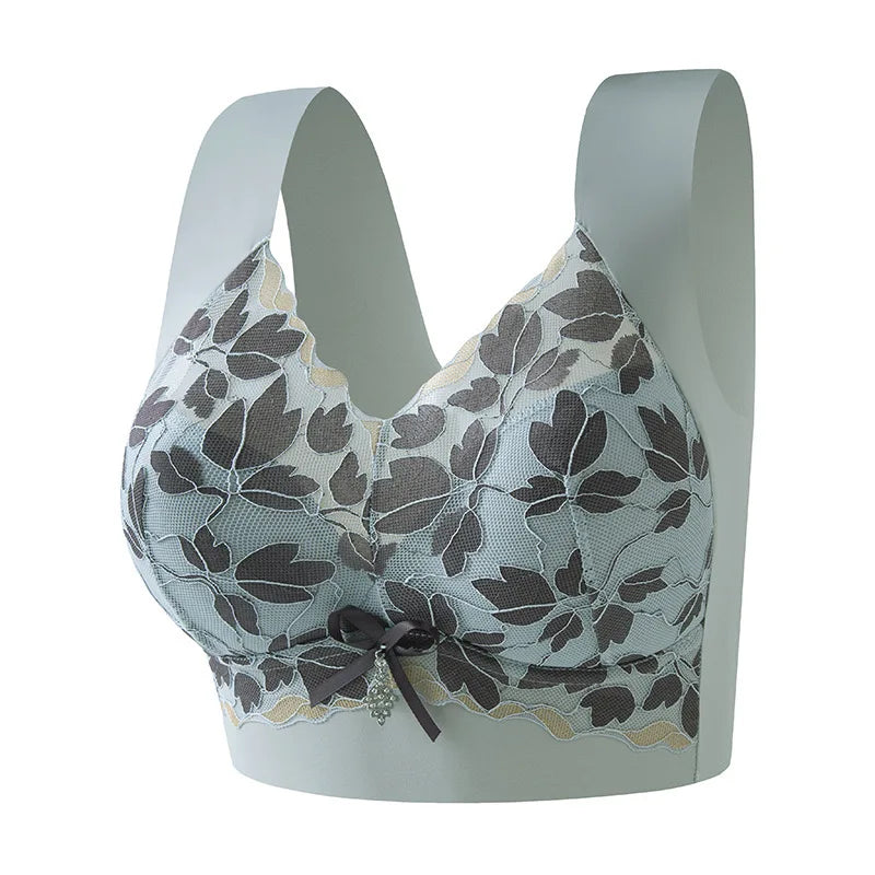 CowLost | product_id-womens-small-seamless-wire-free-push-up-lace-sports-bra |8