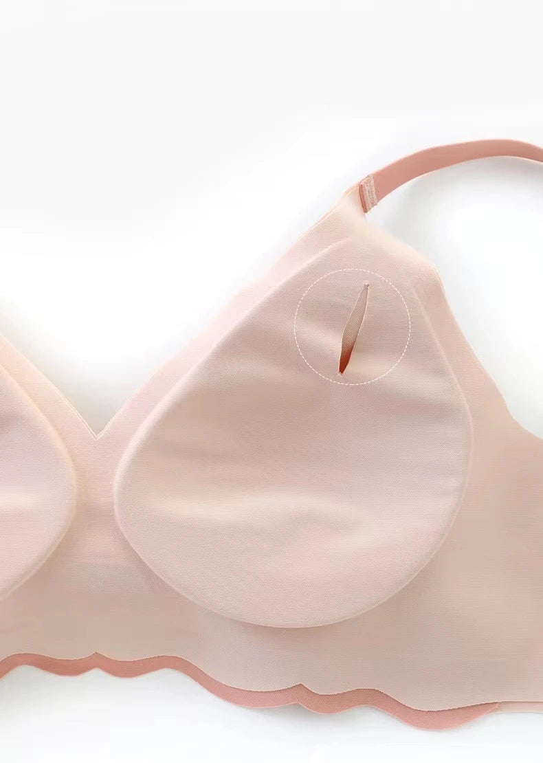 CowLost | top-non-marking-womens-bra-without-steel-ring-gathering-anti-sagging-comfortable-and-small-womens-underwear-thin-section |15