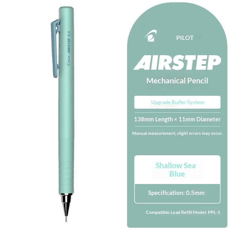 CowLost | product_id-pilot-airstep-has-15-0-5mm-mechanical-pencil-auto-lead-advance-colorful-barrel-stable-writing |17
