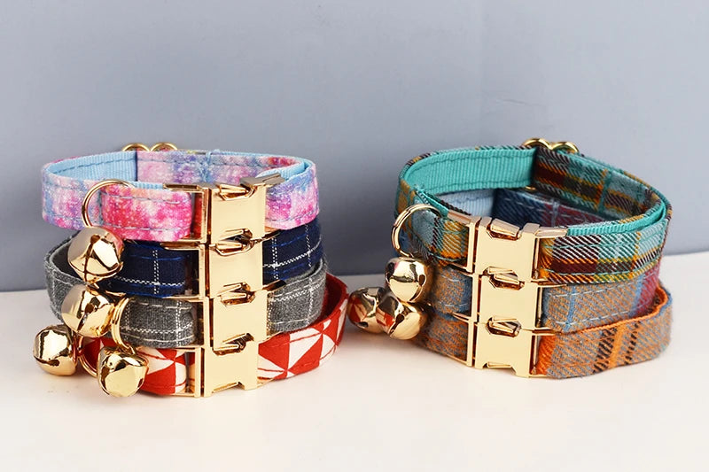 CowLost | cat-furniture-adjustable-cat-collar-with-bowknot-and-bell |7