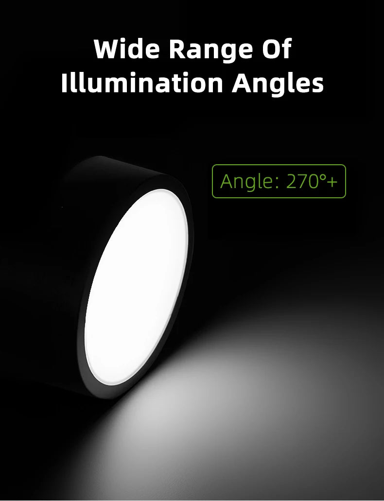 CowLost | seasonal-holiday-decorations-spot-led-ceiling-light-110-220v-surface-mounted-downlight-fixture |9