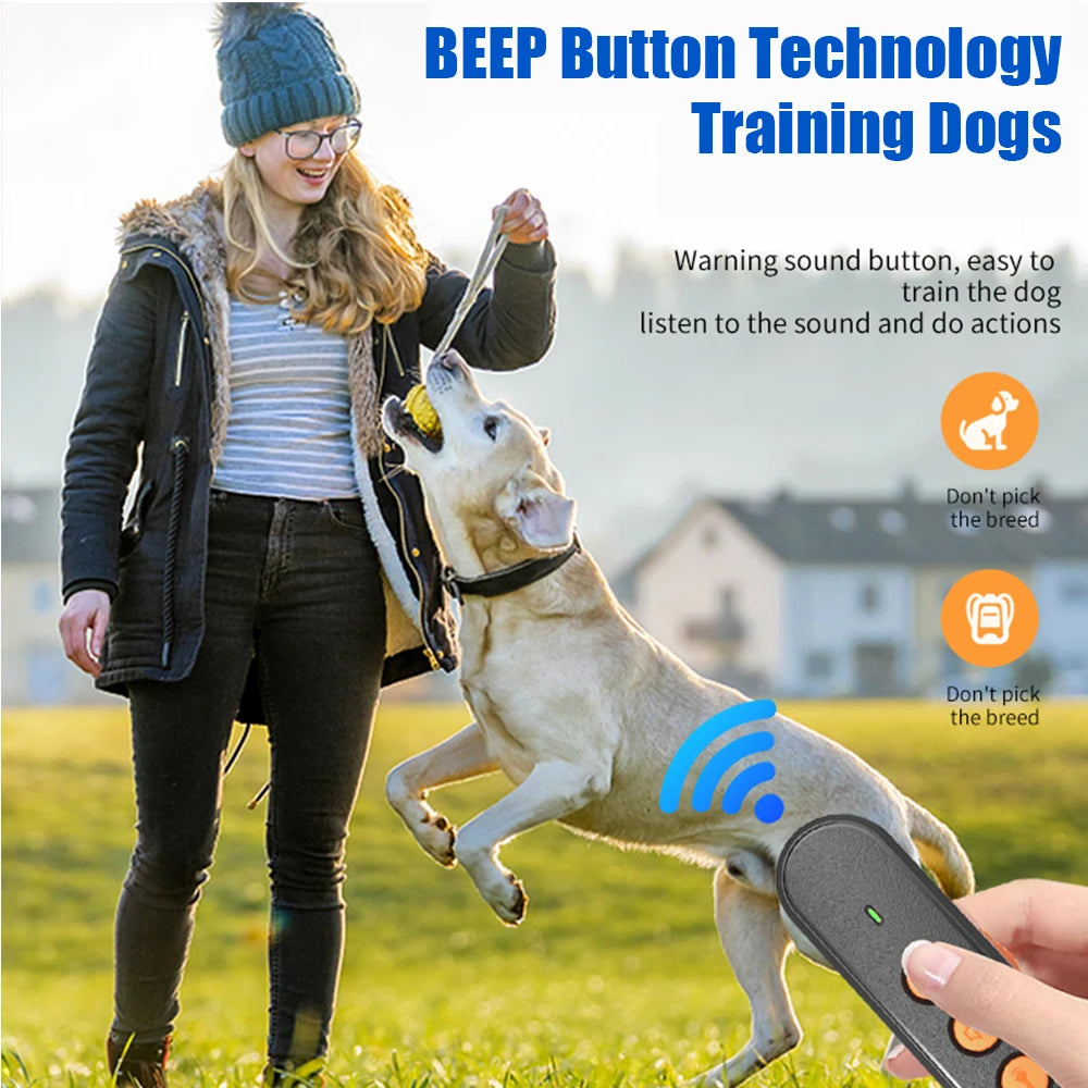 USB Ultrasonic Dog Bark Preventer Portable Anti-Barking Training Device