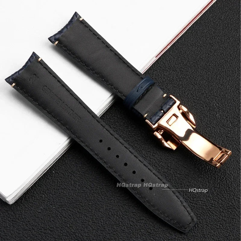 CowLost | bracelets-product_id-20mm-22mm-genuine-leather-cowhide-woven-watchband-for-iwc-portugieser-pilot-omega |6