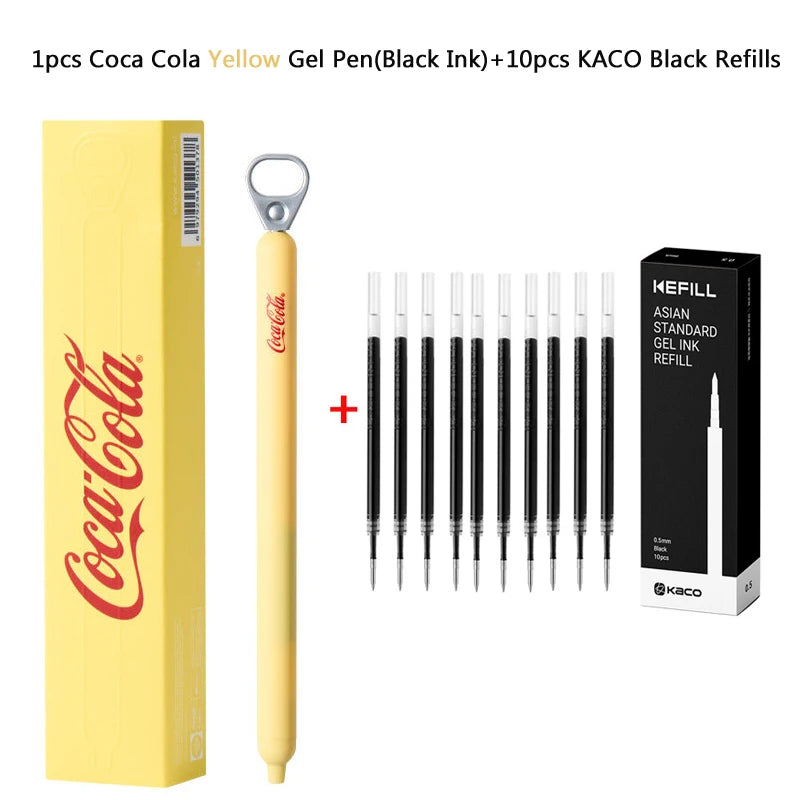 CowLost | product_id-kaco-coca-cola-limited-gel-pen-0-5mm-vintage-tone-barrel-with-creative-ring-pull-design-for-writing-focus |18