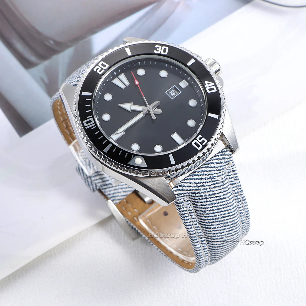 CowLost | product_id-sailcloth-denim-pattern-nylon-leather-watch-strap-18-22mm-sport-wristband-unisex |5