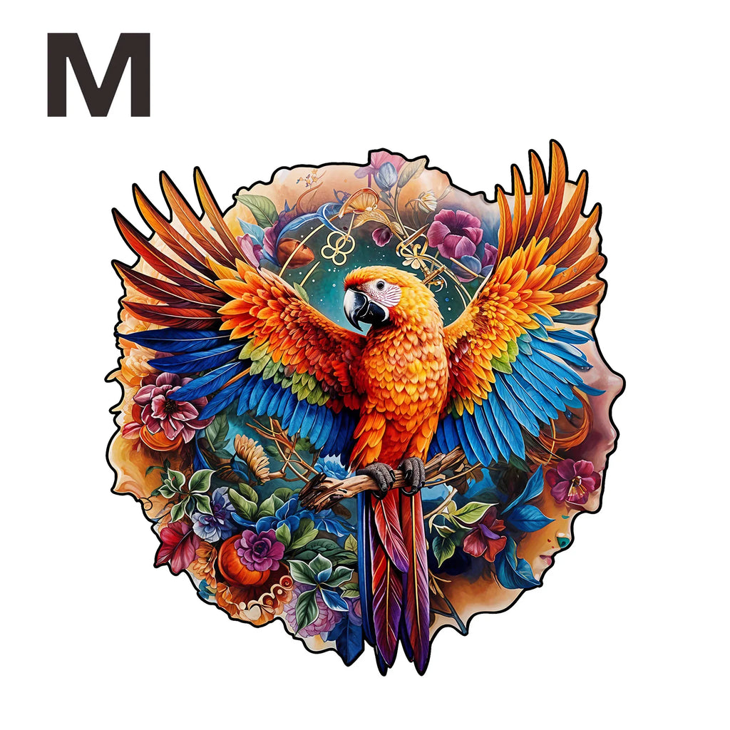 CowLost | product_id-wooden-3d-parrot-puzzle-gift |8