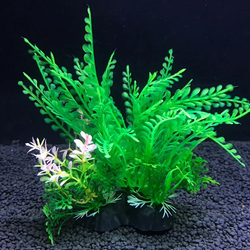 12 Kinds Artificial Aquarium Decor Plants