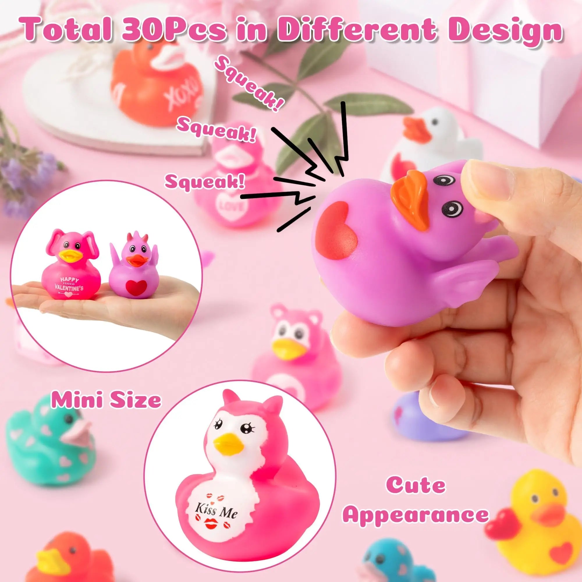 CowLost | product_id-6-12-24pcs-valentines-mini-rubber-duck-bath-toys-for-kids-2-16 |3