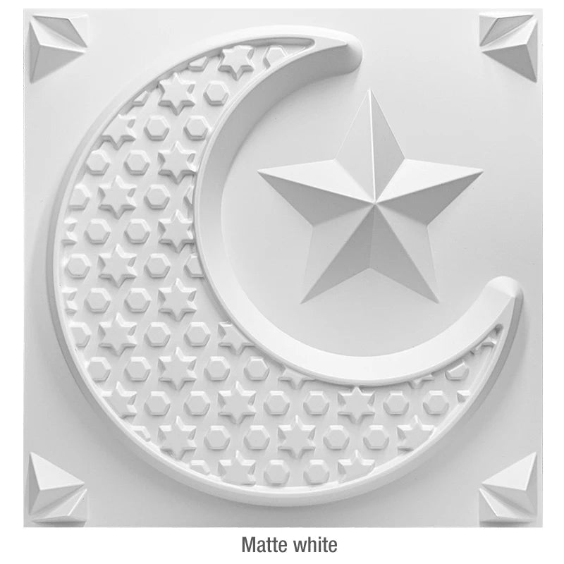 CowLost | seasonal-holiday-decorations-30x30cm-3d-embossed-art-wall-panel-decorative-wallpaper |56
