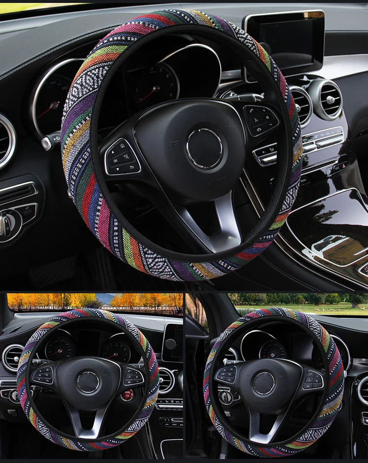 CowLost | rings-product_id-ethnic-style-elastic-linen-car-steering-wheel-cover-38cm-without-inner-ring |4