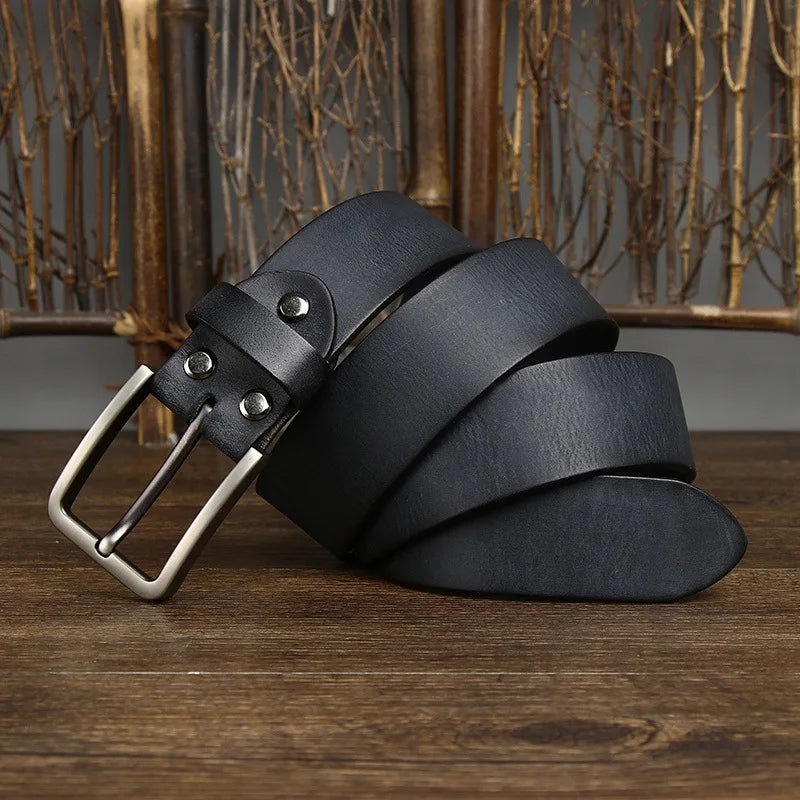 CowLost | 3-8cm-genuine-leather-for-mens-high-quality-buckle-jeans-cowskin-casual-belts |20
