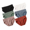 CowLost | product_id-6pcs-womens-seamless-low-rise-sports-briefs-soft-stretch-underwear |18