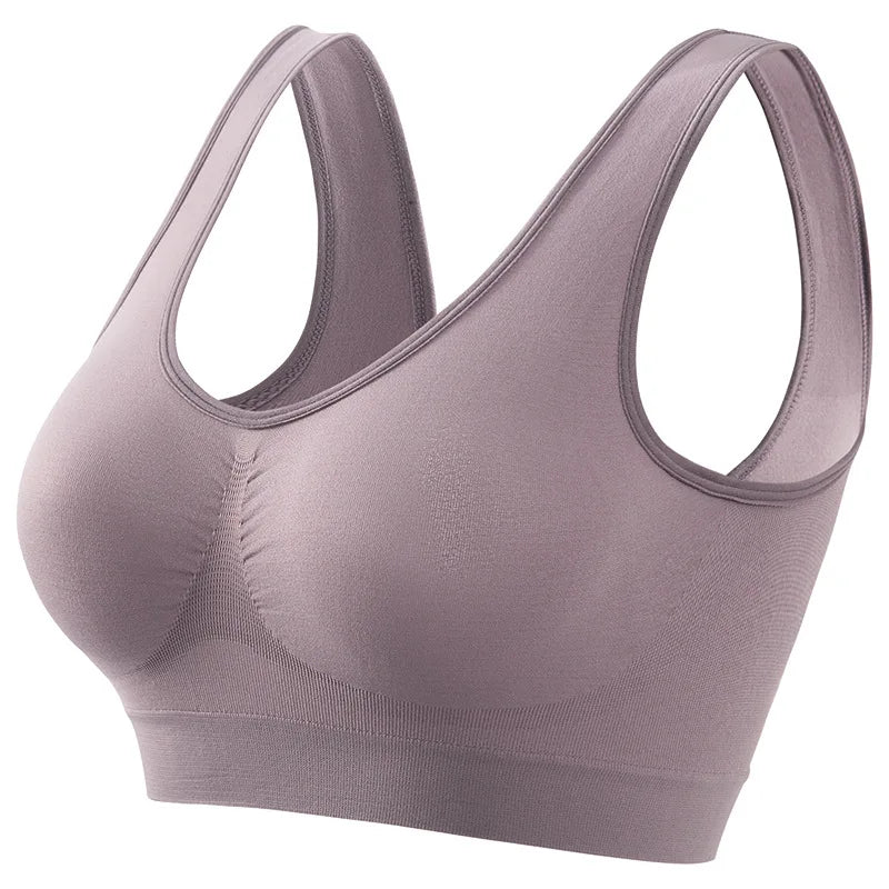 CowLost | product_id-women-seamless-wireless-push-up-breathable-sports-bra-crop-top-s-5xl |3