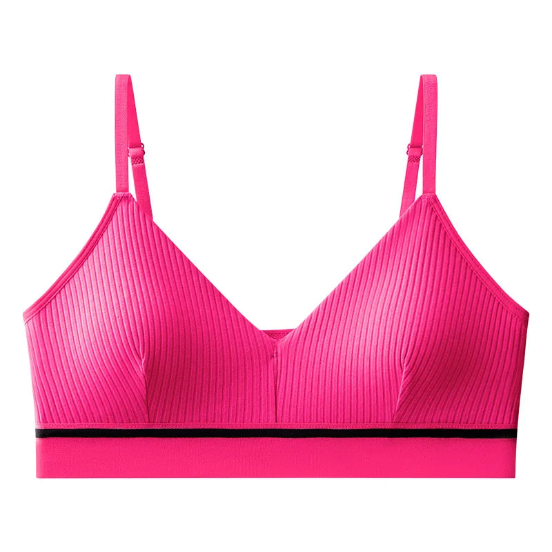 CowLost | product_id-women-s-cotton-wire-free-push-up-tube-top-bra-with-adjustable-straps-solid-color |21