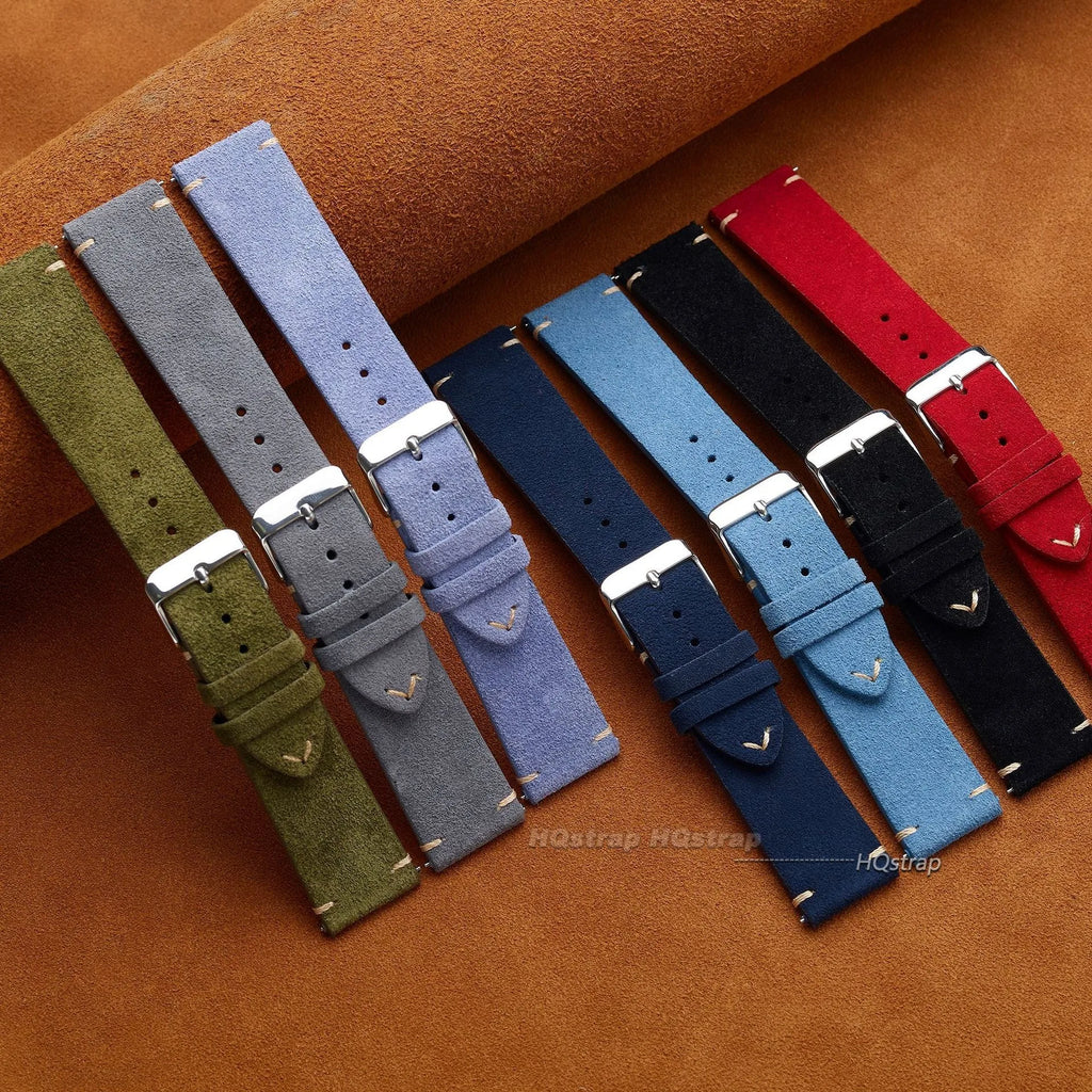 CowLost | product_id-hqstrap-genuine-suede-leather-quick-release-watch-strap-14-22mm-vintage-band-for-seiko |4