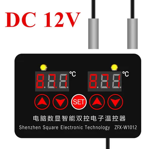 ZFX-W1015 Microcomputer Digital Intelligent Timer Electronic Thermostat Controller 12V-220V