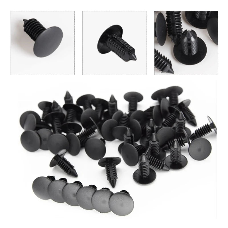 CowLost | product_id-50-100-200pcs-8mm-universal-plastic-push-rivet-clips-for-automotive-fender-bumper-headliner |2