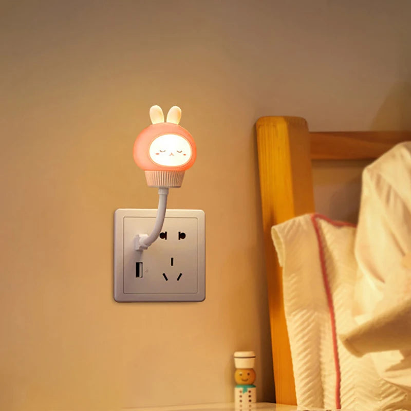 CowLost | product_id-kfvc-usb-led-animal-night-light-bear-chick-kitten-bedside-lamp-for-kids-bedroom |2