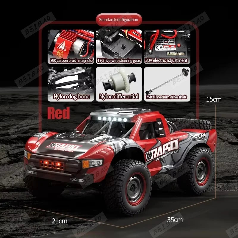 CowLost | fencing-barriers-jjrc-q130-70km-h-4wd-brushless-motor-rc-car-high-speed-drift-monster-truck |6