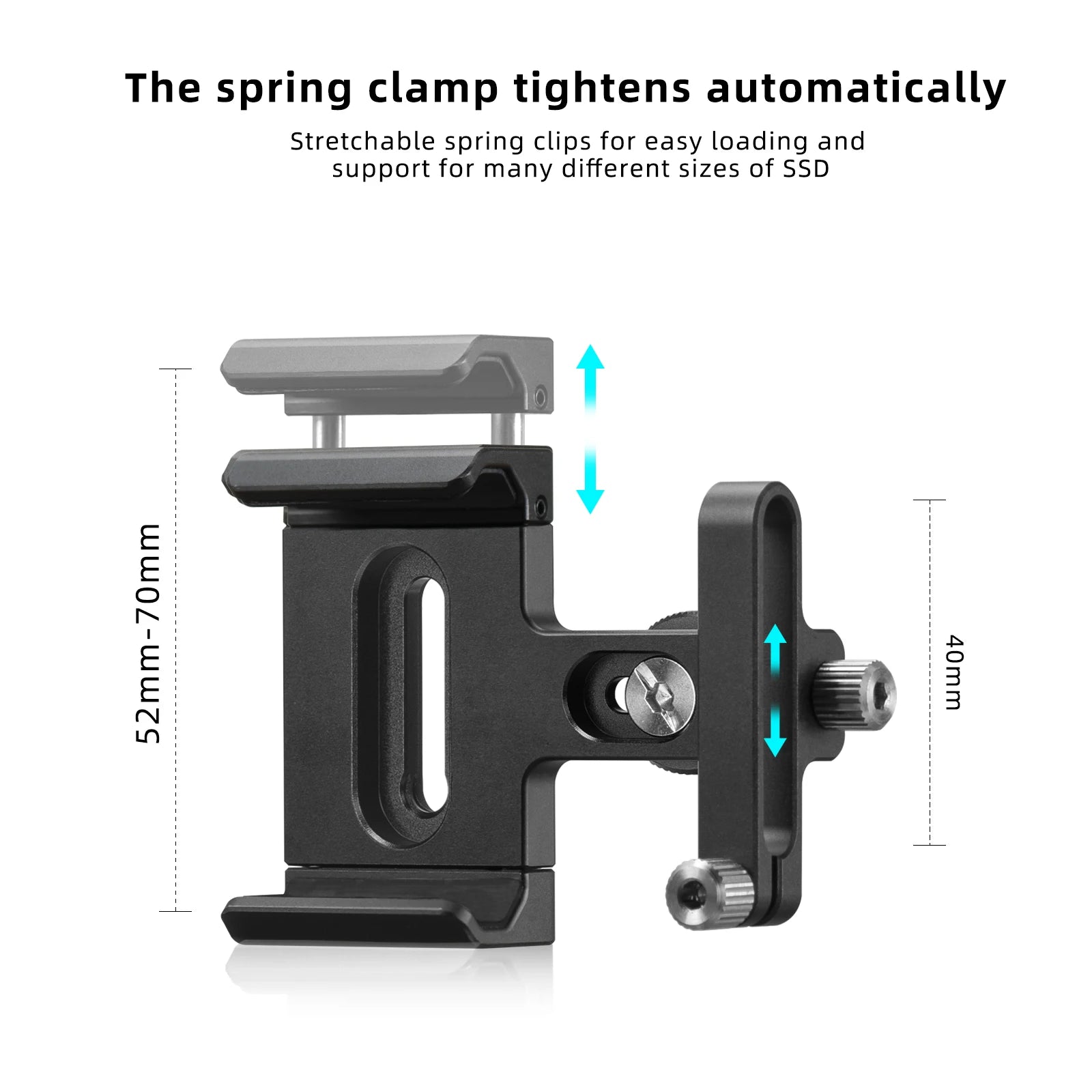 CowLost | product_id-fanaue-adjustable-ssd-holder-clamp-52-70mm-for-sandisk-ssde61-e81-samsung-ssdt7-t9 |4