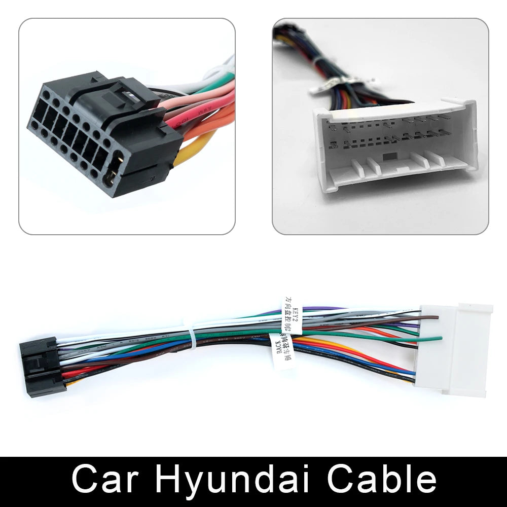 CowLost | iso-cable-car-radio-android-player-2din-stereo-accessories-for-suzuki-kia-vw-hyundai-honda-toyota-nissan-mitsubish-ford-outlande |33