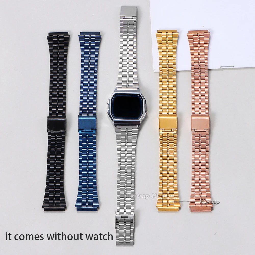 CowLost | product_id-18mm-stainless-steel-vintage-bracelet-watchband-for-casio-f84-f105-f108-a158-a168-ae1200-ae1300-sgw400-f91w |24