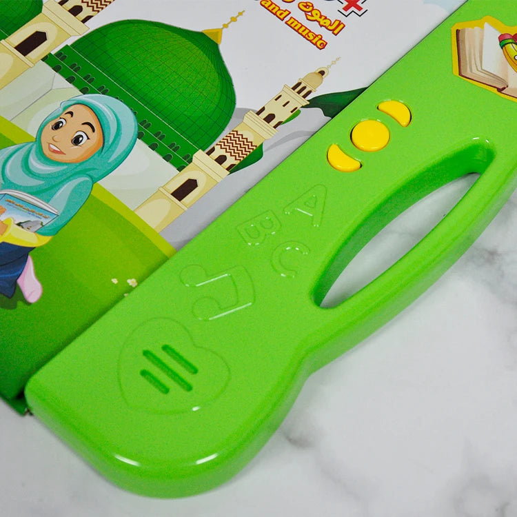 Arabic Sound Book for Learning Alphabets and Speech Therapy Toys Preschool Activity