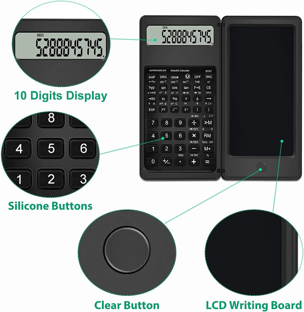 CowLost | product_id-foldable-mini-scientific-solar-calculator-with-lcd-handwriting-pad-for-school-and-office |24