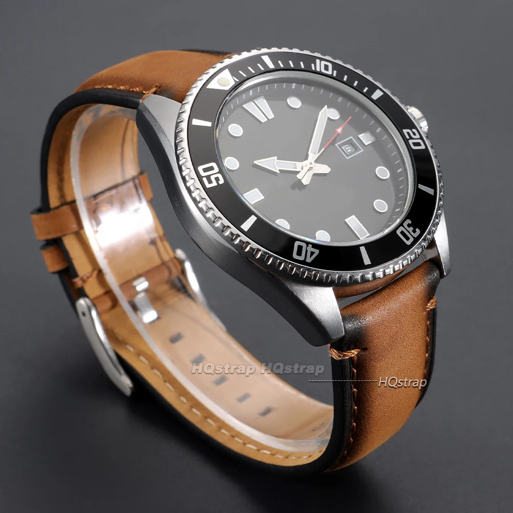 CowLost | product_id-vintage-brown-leather-quick-release-watch-strap-20-24mm-for-seiko-unisex |4