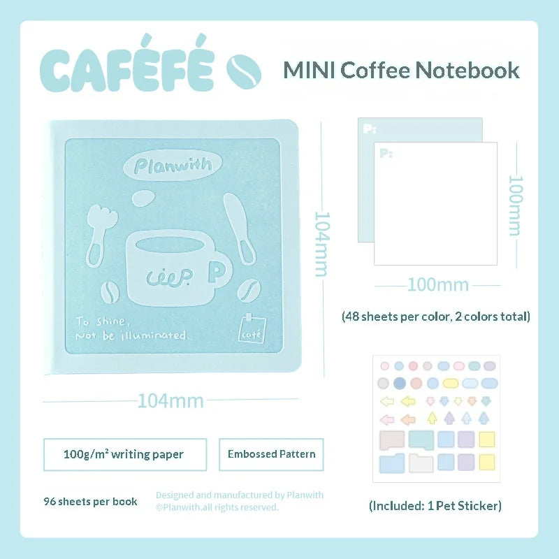 CowLost | product_id-planwith-coffee-theme-kawaii-mini-memo-pad-thick-blank-pages-for-journaling-sketching-to-do-lists |33