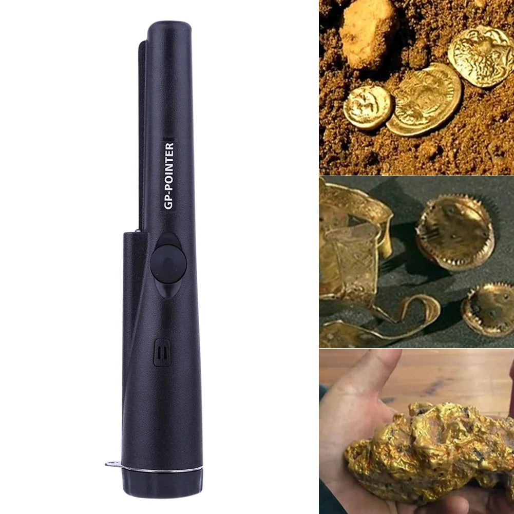 Handheld Waterproof Metal Detector 360° High Sensitivity GP-Pointer Scanner for Gold Silver Coins