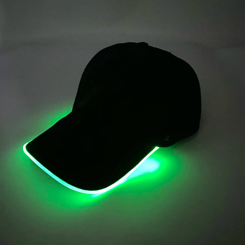 CowLost | fashion-led-glow-cap-outdoor-sport-sunshade-glowing-baseball-cap |19