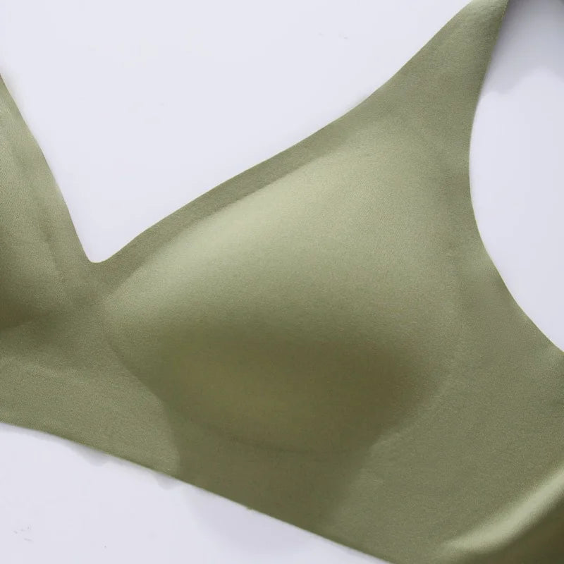 CowLost | product_id-2pcs-seamless-wireless-push-up-bras-soft-padded-deep-v-bralettes-s-3xl |7