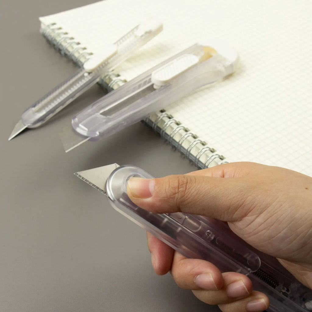 CowLost | product_id-ins-transparent-retractable-utility-knife-small-box-cutter-for-wallpaper-and-paper-cutting |4