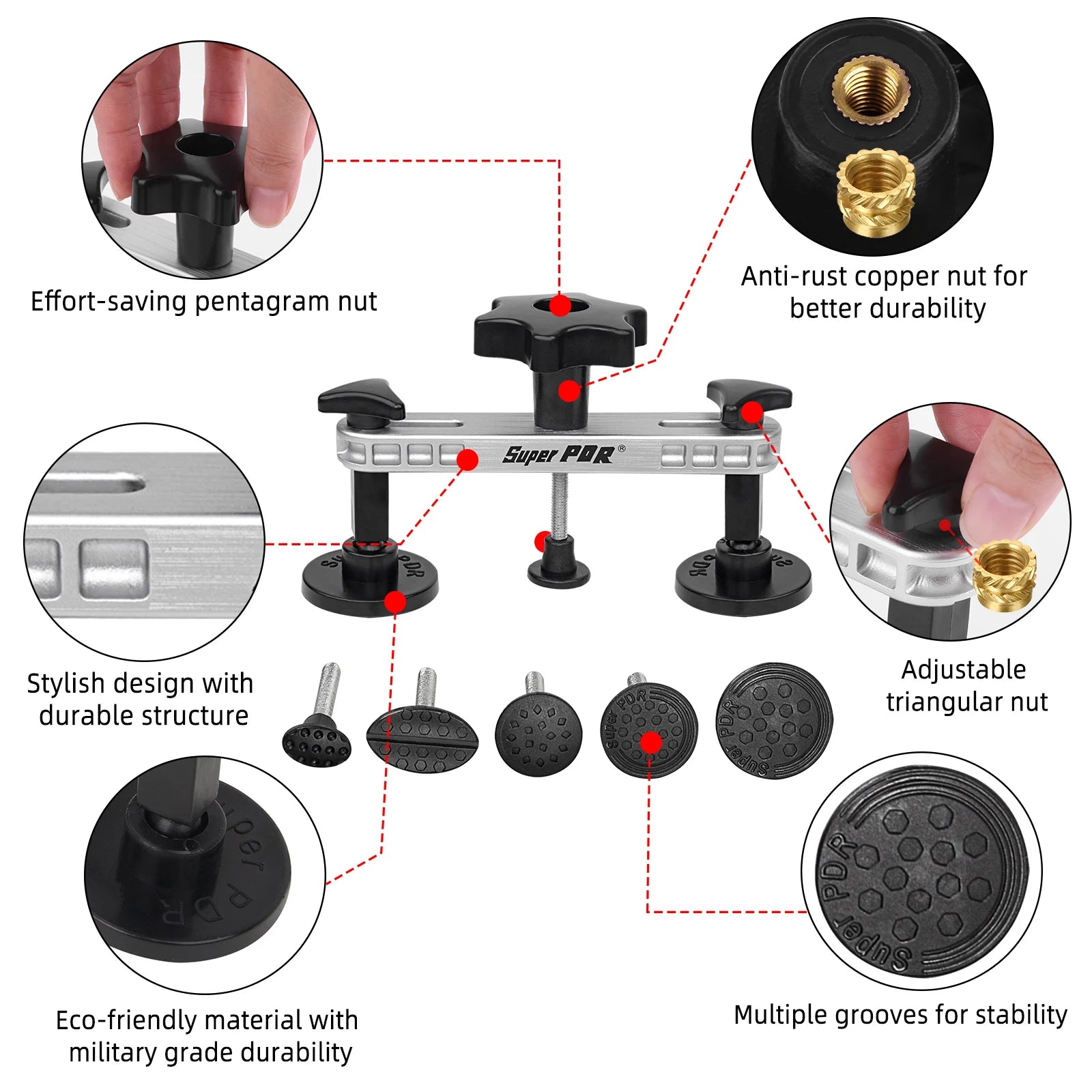 CowLost | pdr-car-paintless-dent-repair-kit-professional |14