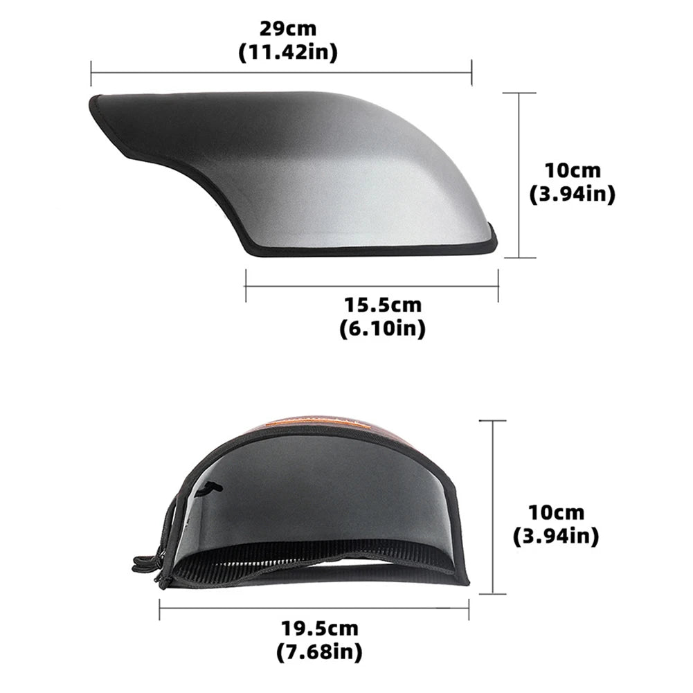 1 Pair Motorcycle Grip Handlebar Muffs Windproof Sun Protection