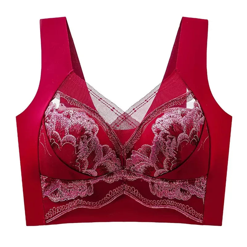 CowLost | product_id-womens-large-embroidered-comfortable-stainless-steel-free-sports-vest-bra |9